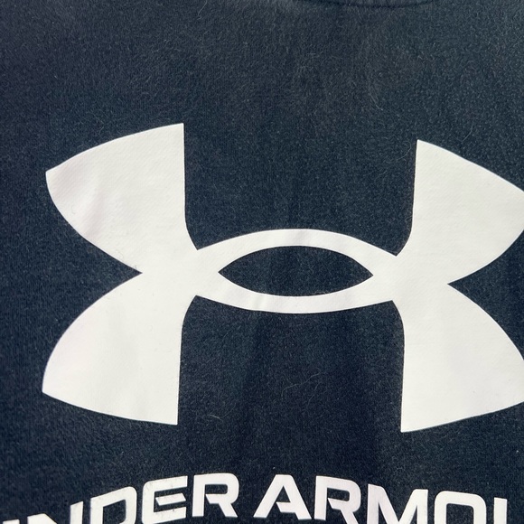 Under Armour Men’s Black graphic pullover sz M - Picture 2 of 4
